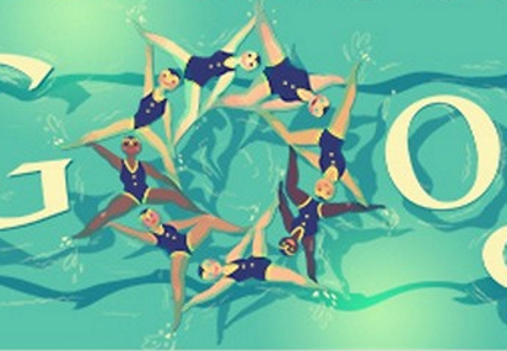 London 2012 Synchronised Swimming